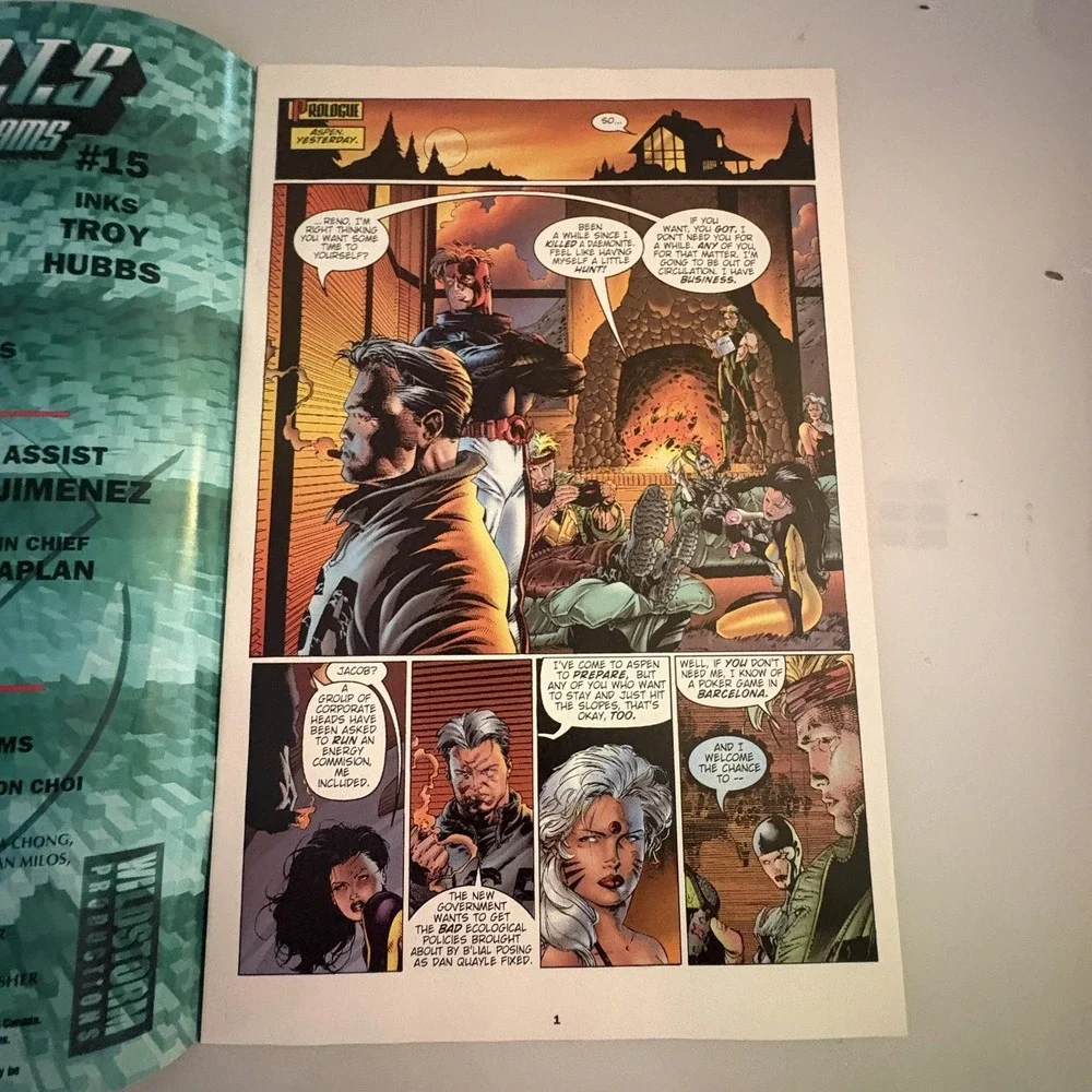 WildC.A.T.s Image Comics #15 1994 First Print Maul Grifter Blade Modern Age